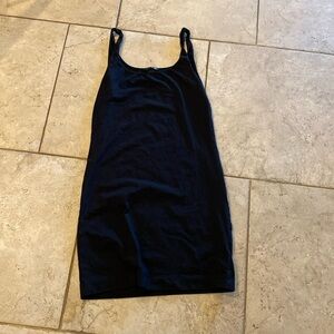 H&M Basic Black Mini Tank Dress. Size Medium